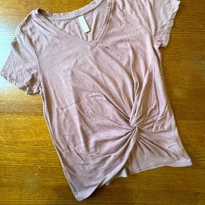 Twist-Front Tee